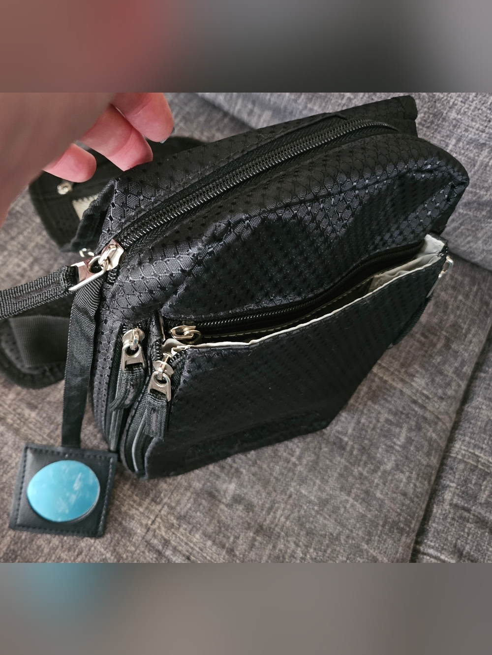 HEYS TRAVELMATE SET SMALL/MEDIUM CROSSBODY Bag Purse Tote. Travel Bag By Heys - Picture 9 of 13